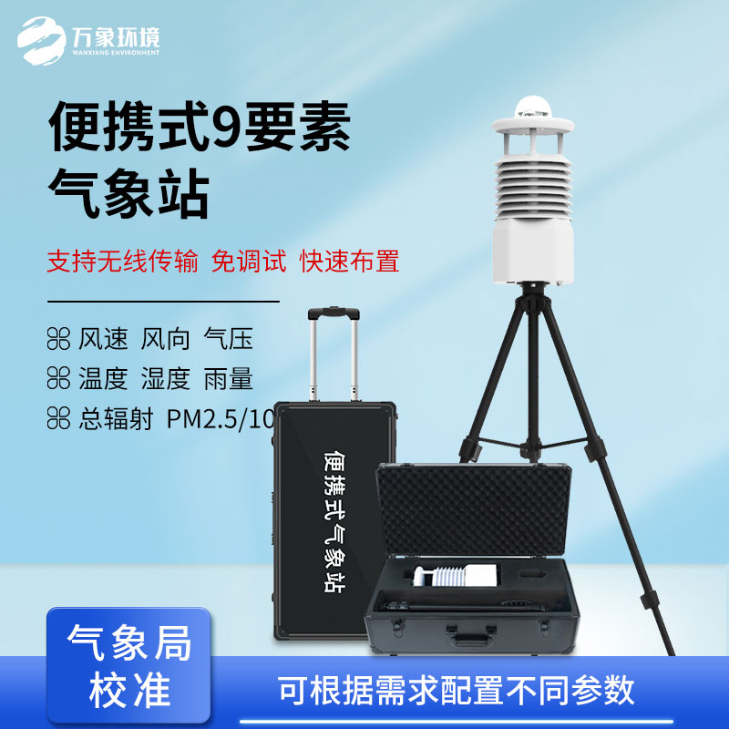 Portable automatic meteorological observation station, pioneering innovative tools for mobile meteorological observation