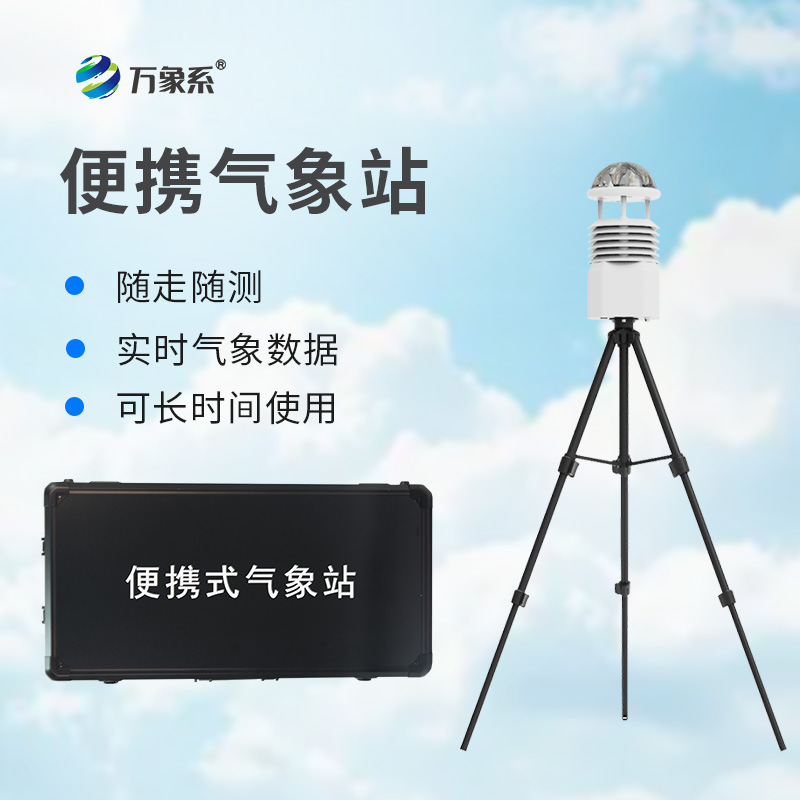 Mobile small weather station: A powerful tool for meteorological monitoring that can flexibly cope with changing weather conditions