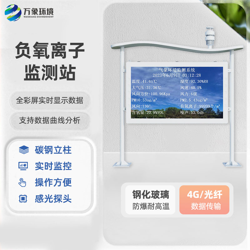 大氣負氧離子自動監測站