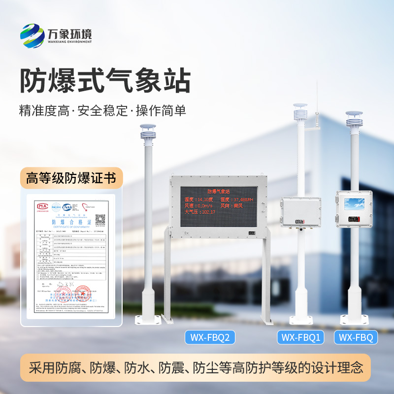 化工防爆自動(dòng)氣象站如何精準(zhǔn)監(jiān)測化工區(qū)的天氣變化與風(fēng)險(xiǎn)?