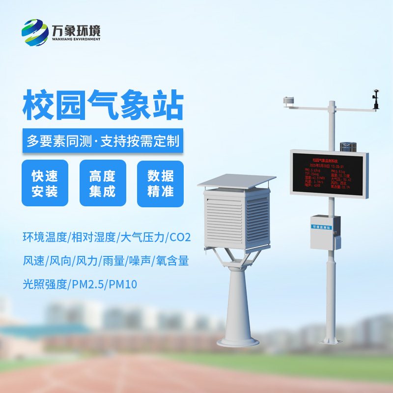 校園自動氣象觀測系統的應用