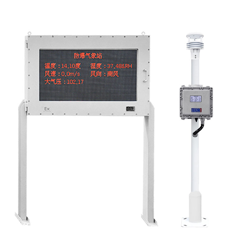 Explosion proof meteorological station