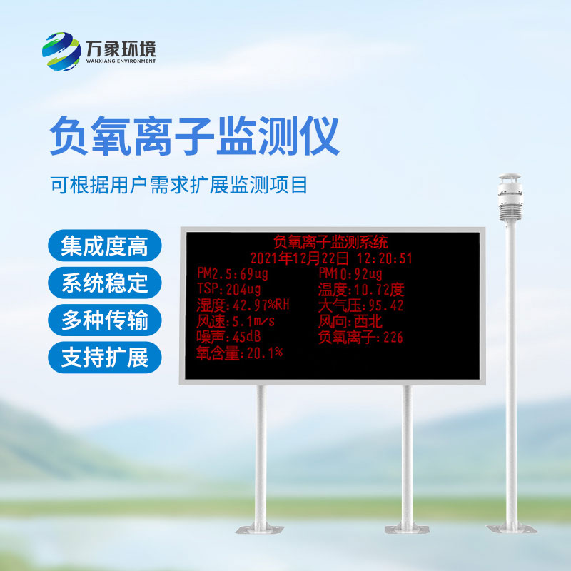 大氣負氧離子自動監測系統，到底有多智能？