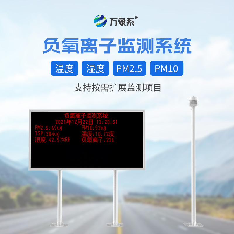 負(fù)氧離子監(jiān)測儀